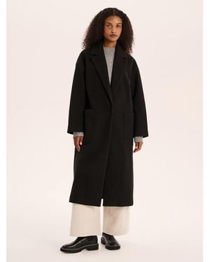 OMNES Leighton Single Breasted Coat - Natural