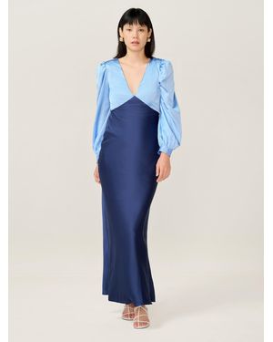 OMNES Francoise Dress - Blue