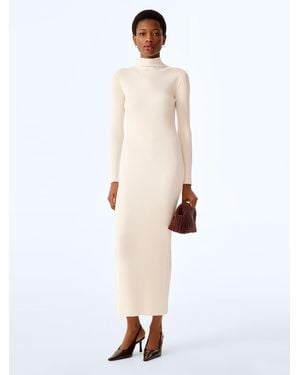 OMNES Albie Rib Knit Dress - White