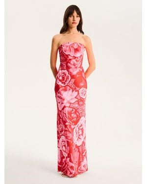 OMNES Amdra Maxi Dress - Red