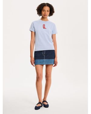 OMNES Benny Skirt - Blue