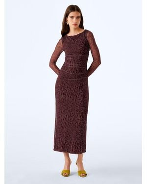 OMNES Hollis Dress - Red