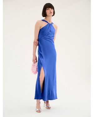 OMNES Alessia Dress - Blue