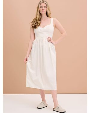 OMNES Winslow Midi Dress - Natural