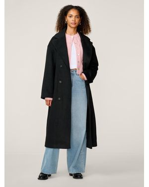 OMNES Tina Wool Blend Coat - Black