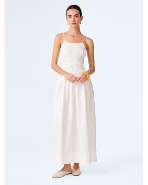 OMNES Paulina Dress - White