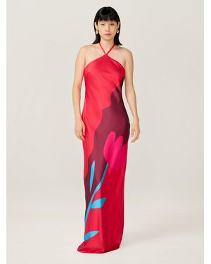 OMNES Andy Dress - Red