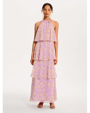 OMNES Cleo Floral Dress - Pink