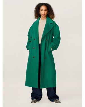 OMNES Tina Wool Blend Coat - Green