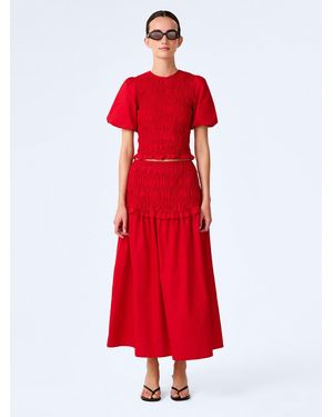 OMNES Haley Skirt - Red