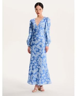 OMNES Francoise Dress - Blue