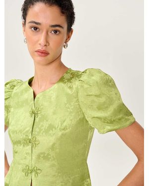 OMNES Lorelai Blouse - Green