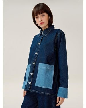 OMNES Magnus Denim Jacket - Blue
