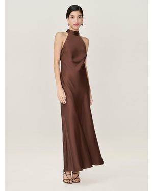 OMNES Seychelles Dress - Brown