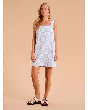 OMNES Annabella Dress - Blue