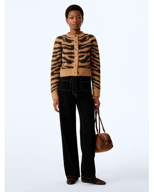 OMNES August Cardigan - Brown