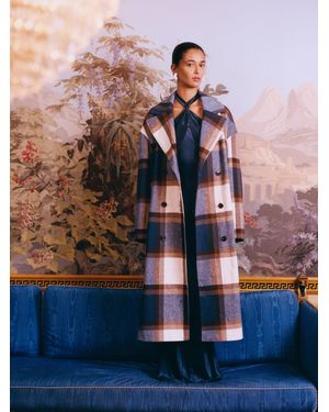OMNES Tina Wool Blend Coat - Blue
