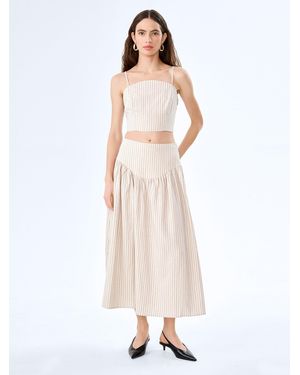 OMNES Lucille Skirt - Natural
