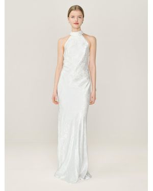 OMNES Milos Wedding Guest Dress - Natural