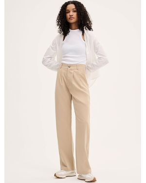 OMNES Cinnamon Relaxed Trousers - Natural