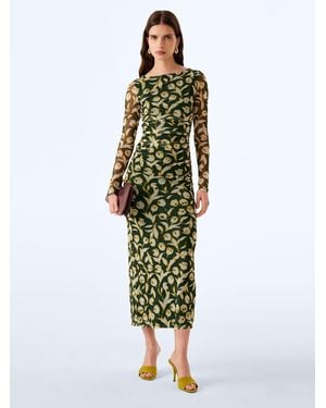 OMNES Hollis Dress - Green
