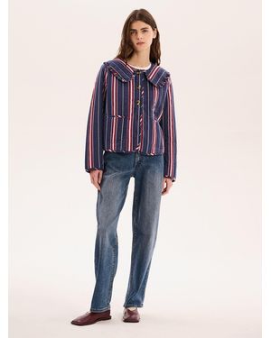 OMNES Peggy Quilted Jacket - Blue