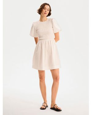 OMNES Terri Mini Dress - White