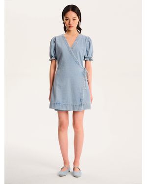 OMNES Mikayla Dress - Blue