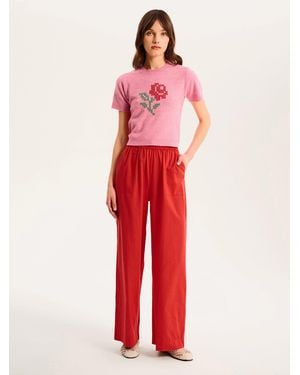 OMNES Lexi Rose Top - Red