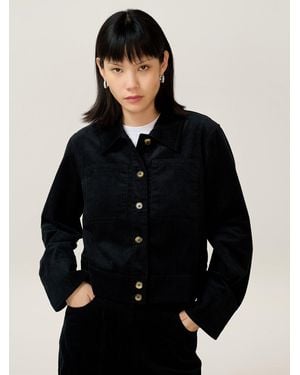 OMNES Millie Cord Jacket - Black