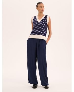 OMNES Trinny Mini Heart Vest - Blue