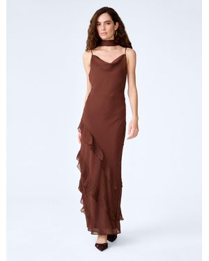 OMNES Taylor Dress - Brown