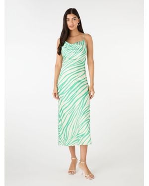 OMNES Riviera Midi Dress - Green