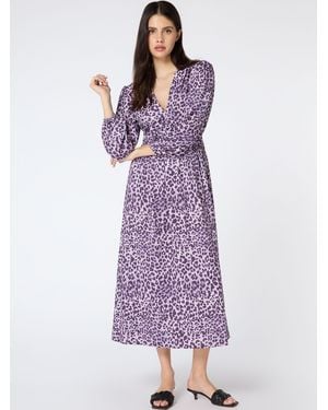 OMNES Talia Dress - Purple
