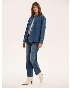 OMNES Beau Denim Shirt - Blue