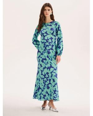 OMNES Joelle Dress - Blue
