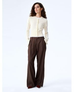 OMNES Pearl Trouser - White