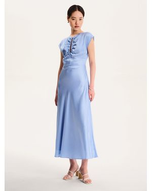 OMNES Lovette Dress - Blue