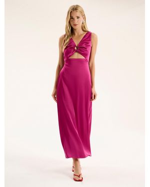 OMNES Fredrika Ring Detail Dress - Pink