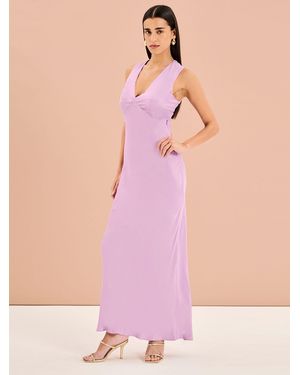 OMNES Nova Tie Back Dress - Pink