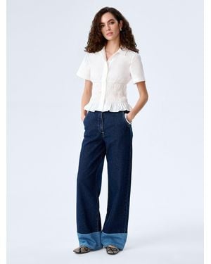 OMNES Merida Blouse - Blue