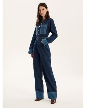 OMNES Diya Jumpsuit - Blue
