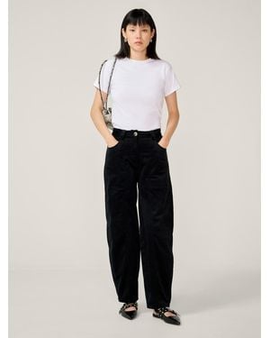 OMNES Kai Cord Trouser - White