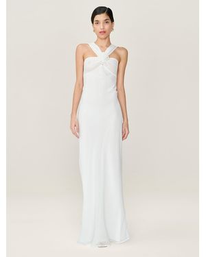 OMNES Amelie Wedding Guest Dress - Natural