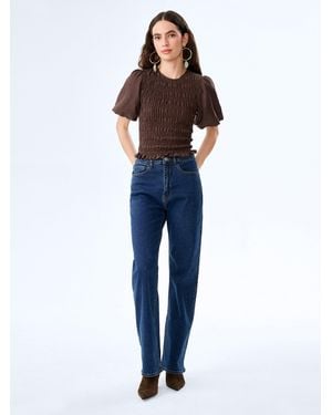 OMNES Nicolla Top - Brown