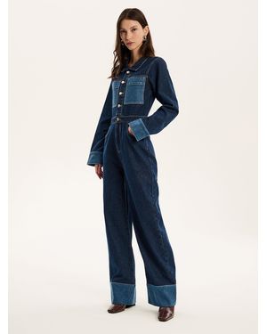 OMNES Diya Jumpsuit - Blue