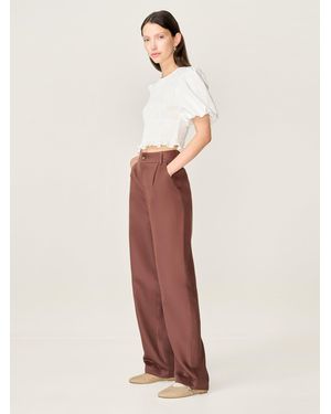 OMNES Cinnamon Trouser - White