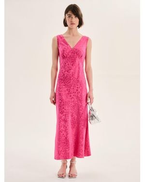 OMNES Iris Maxi Dress - Pink