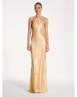 OMNES Arles Floral Dress - Natural