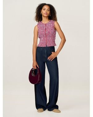 OMNES Alana Top - Blue